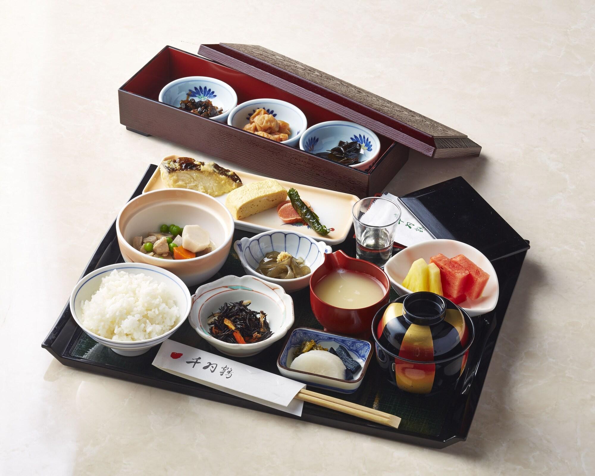 Hotel New Otani Hakata Fukuoka  Buitenkant foto Shōkadō bentō