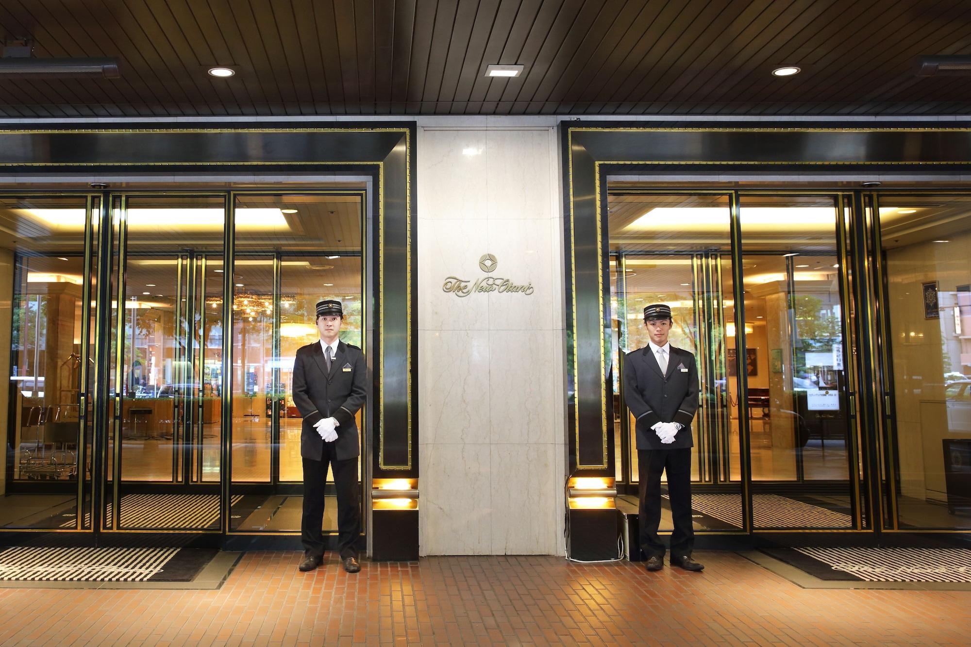 Hotel New Otani Hakata Fukuoka  Buitenkant foto Entrance of the hotel