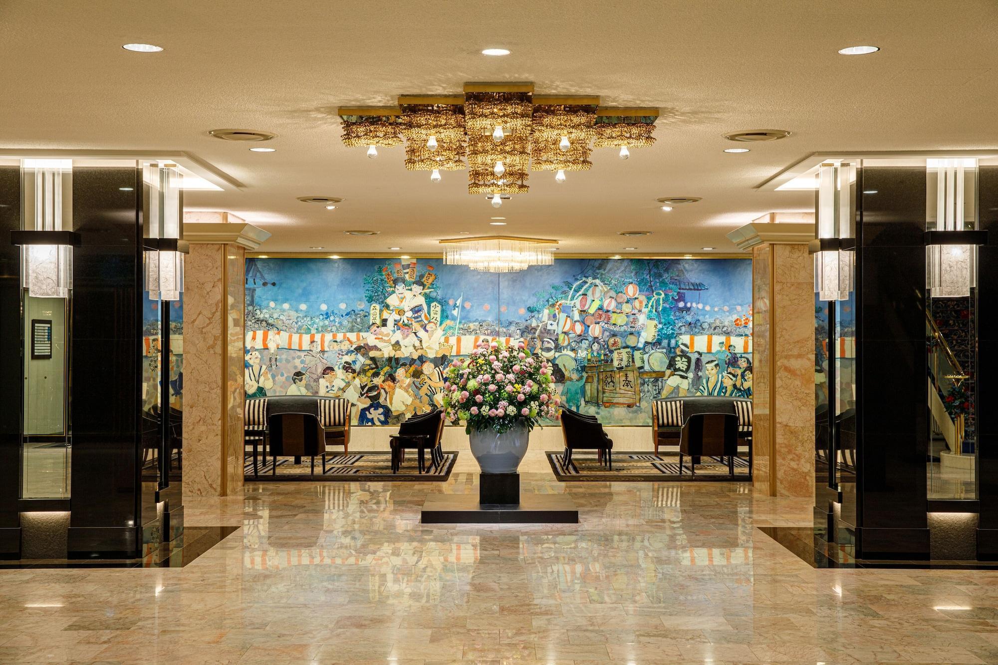Hotel New Otani Hakata Fukuoka  Buitenkant foto Lobby