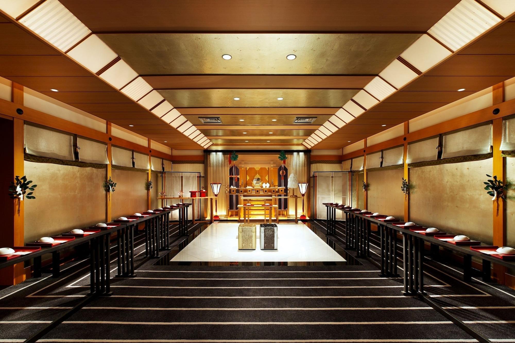 Hotel New Otani Hakata Fukuoka  Buitenkant foto The interior of a restaurant in Kyoto, Japan