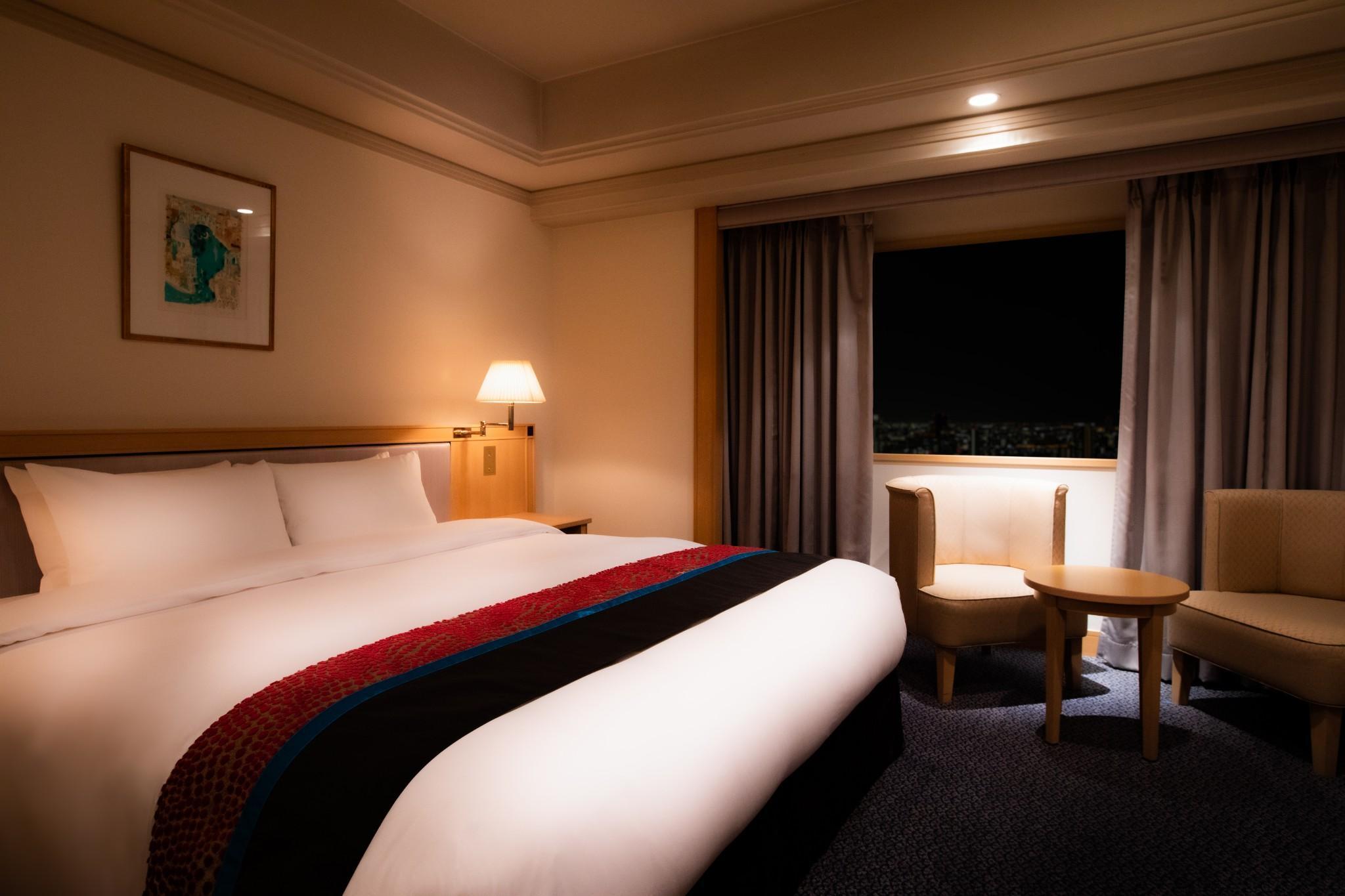 Hotel New Otani Hakata Fukuoka  Buitenkant foto Deluxe room